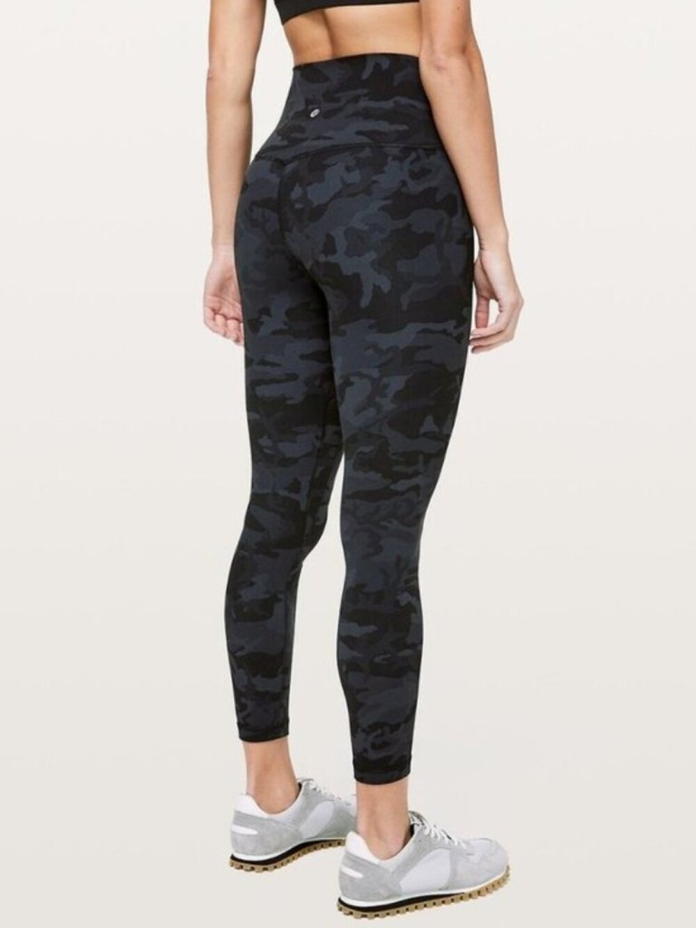 Lululemon Align High Rise Leggings Heritage 365 Camo Deep Coal Multi